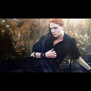 Black Short Sleeve Button-Up Dress